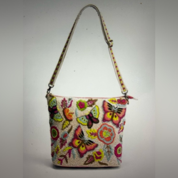 Butterfly Kaliedescope Crossbody Bag by America & Beyond - Picture 2 of 6